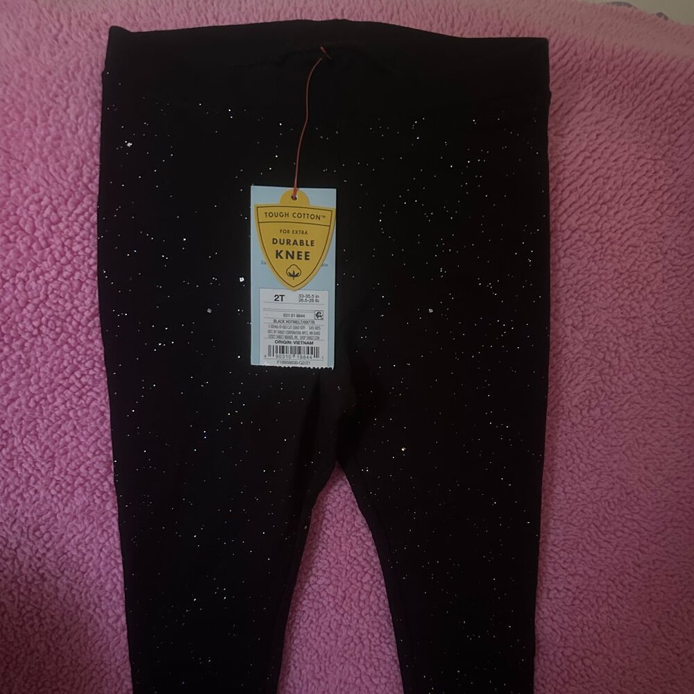 Toddler Girls Sparkle Leggings